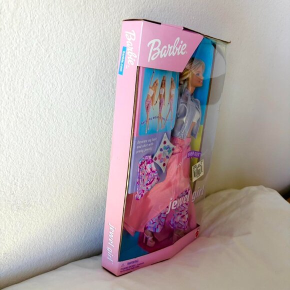 Barbie Jewel Girl Vintage 2000 Doll New in Box - first ever flex waist - Picture 4 of 8